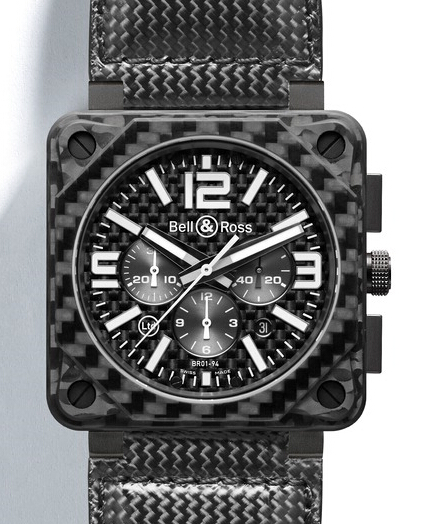 Bell & Ross Aviation BR 01-94 Carbon Fibre - BR0194-CA FIBER replica watch